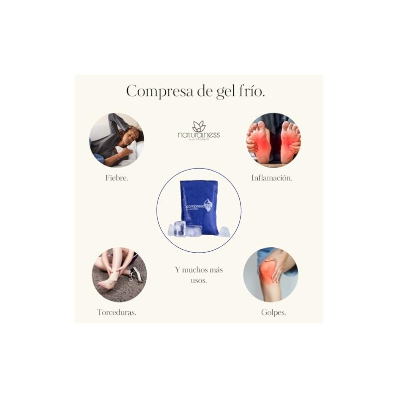COMPRESAS DE GEL FRÍO (2 PIEZAS)