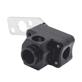 GIDIBII Handlebar Riser Clamp, Bar Clamp Compatible with Honda Ruckus Zoomer Scooter NPS50 2003-2012 (Black)