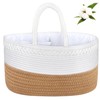 ABenkle Large Baby Diaper Caddy Baby Basket, Nursery Storage Bin