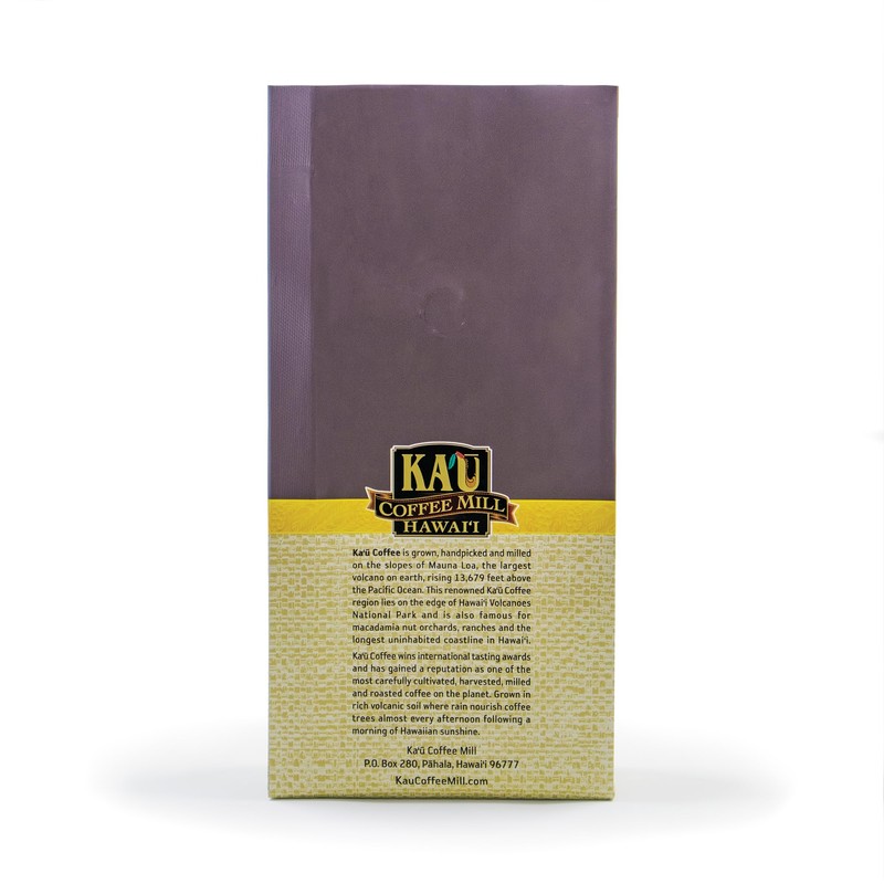 Ka'u Coffee Mill Washed Medium Roast Whole Bean - Bright