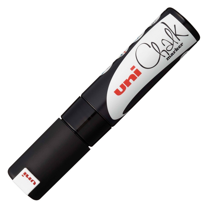 Uni Marker Posca Chalk (Chalk) Bevelled Wide Black Posca