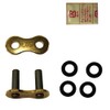 D.I.D 525VX-ZJ G&G (Gold) Motorcycle Caulking Joint X-Ring for Motorcycle