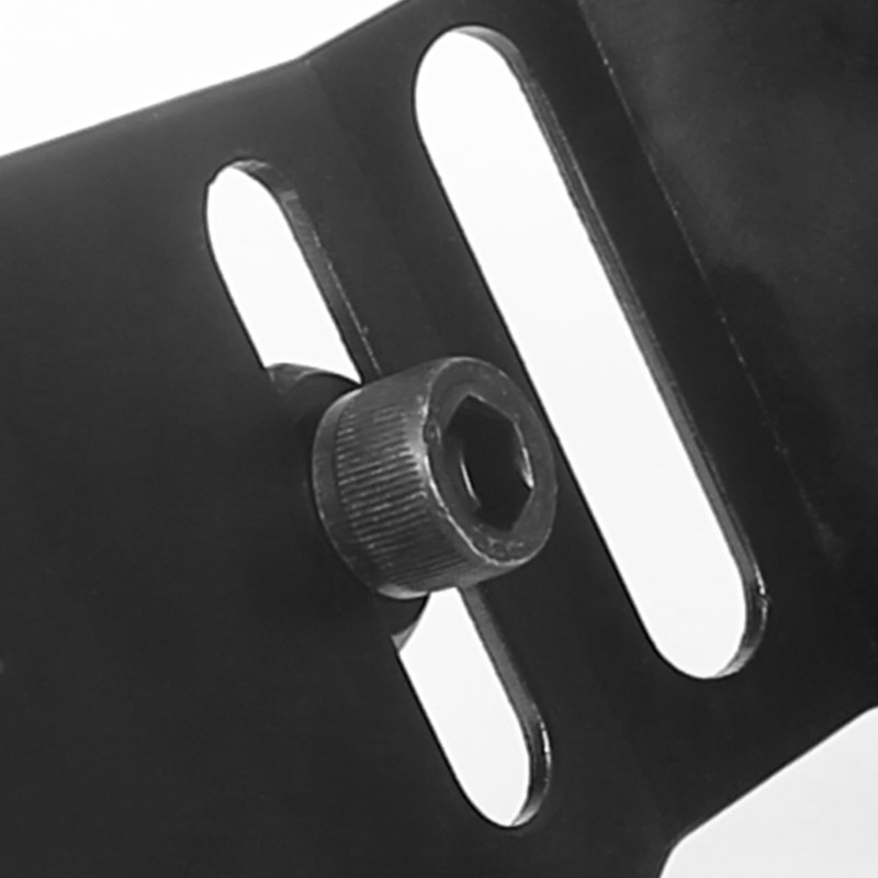 ECOTRIC Front Tow Hook License Plate Bracket Compatible with 2013+