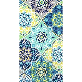 IHR Ideal Home Range Dinner Napkins Disposable 3-Ply Paper Hand Towels, 8.5" x 4.5", Framework, 16-Count