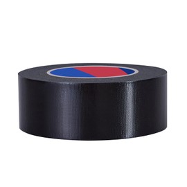 Duccinp Duct Tape 55 Yards x 2 Inch Heavy Duty, No Residue, Tear by Hand & Waterproof Silver Duct Tape,Great for Packaging, Home Use, DIY, Projects and Repairs (Black)