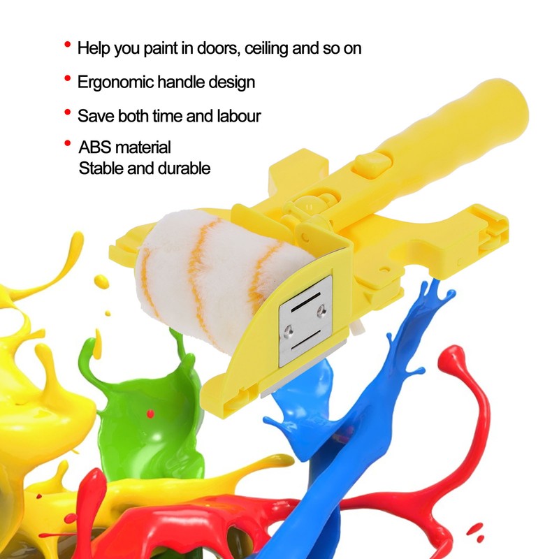 Mutifunctional Edger Roller HandHeld CleanCut Paint Edger Roller Wall Ceiling