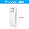 5 PACK Central Vacuum Filter Bags Fit for Vacuflo Maxum