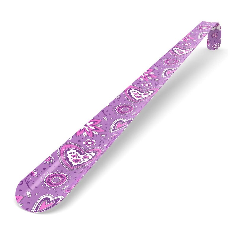 Premium Long Handle Metal Shoe Horn For Seniors, Women, Men,