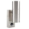 1Pc Up and Down PIR Wall Light Indoor Outdoor Home