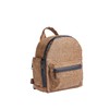 Hemp Smell Proof Locking Backpack - Natural Handmade With Secret