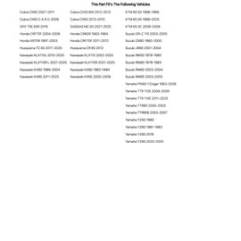 Tusk EMEX T-35® Soft/Intermediate Terrain Tire 60/100x14 For KTM 65 XC 2008-2009