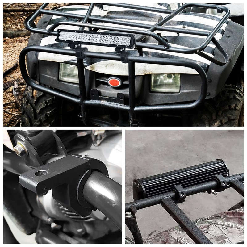 Light Bar Mounts, 2PCS Heavy Duty Clamp Kit for 0.75"