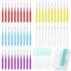 Zopeal 250 Pcs Interdental Brush for Braces Disposable Braces Flossers
