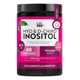 Inositol En Polvo Life 360 Womens Myo  D-chiro 246.6gr Sabor Sin sabor                                                                                