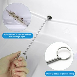 ZKSXOA Fridge Cleaning Set, 5 Pieces Fridge Drain Cleaning, Fridge Cleaning Set Drain Hole, Fridge Emptying Excavator, Cleaning Brush for Fridge Cleaning Tool