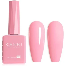CANNI- Esmalte de uñas en gel rosa bebé, 1 pieza de esmalte de uñas en gel rosa claro suave color rosa nude pálido esmalte de uñas pastel G