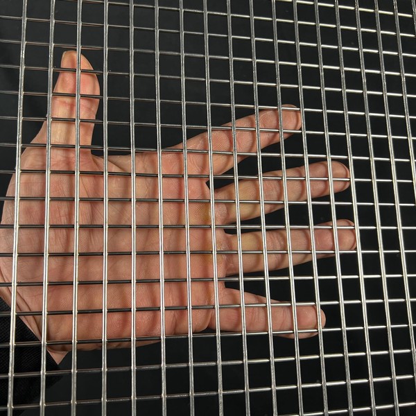 Stainless Steel Hardware Cloth 40"x20"-1/2" 14Ga Heavy Welded Wire Fence