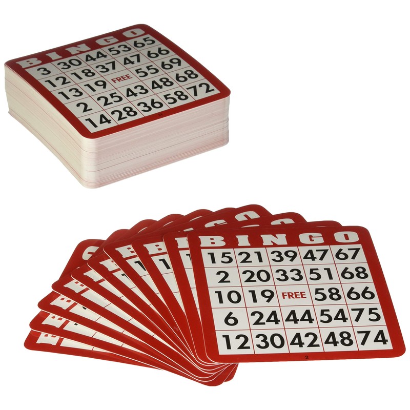 Popular Playthings 100 Bingo Cards