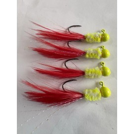 Jigs By Shine hand tied crappie jigs 1/16