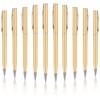 BBTO 10 Pieces Small Ballpoint Pens Mini Pens Bulk Metal