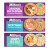 Milton's Gourmet Crackers Variety Bundle (Original Multi-Grain, Everything, Crispy Sea