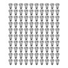 100PCS Tire Studs Silver Universal Wear Resistant Anti Slip Tire