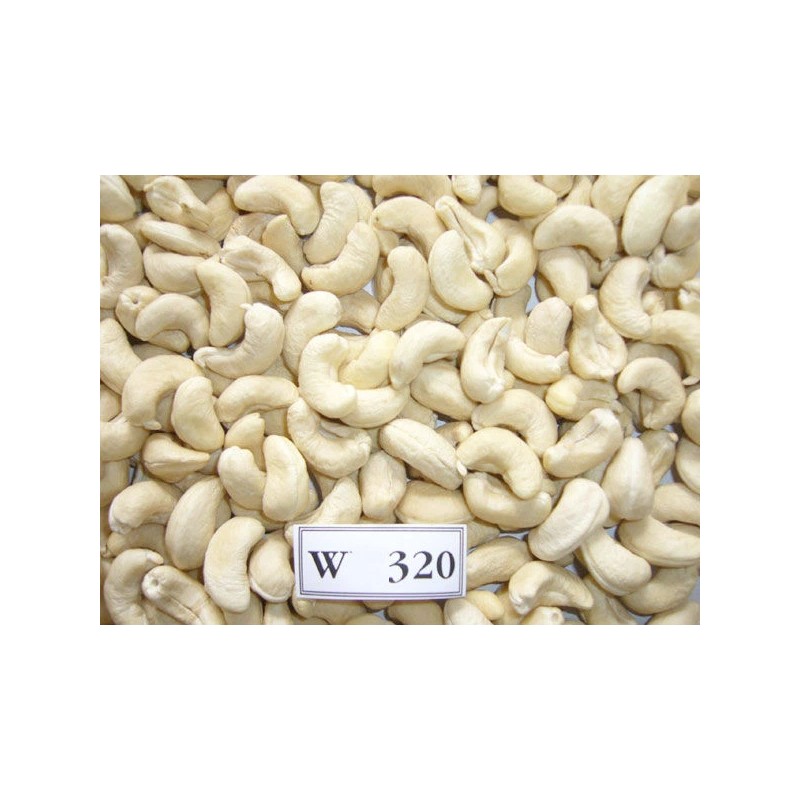 AIVA - Cashews, Raw Whole 320, Premium Grade Quality -