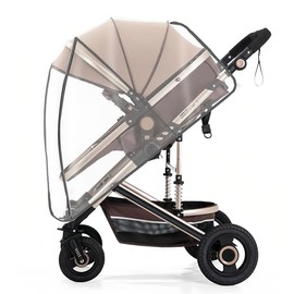 CATOR Universal-Regenschutz für Kinderwagen, Regenschutz für Kinderwagen, transparenter Kinderwagen-Regenschutz für Outdoor-Reisen, Kinderwagen-Regenschutz für wasserdicht, Staub- und Wetterschutz