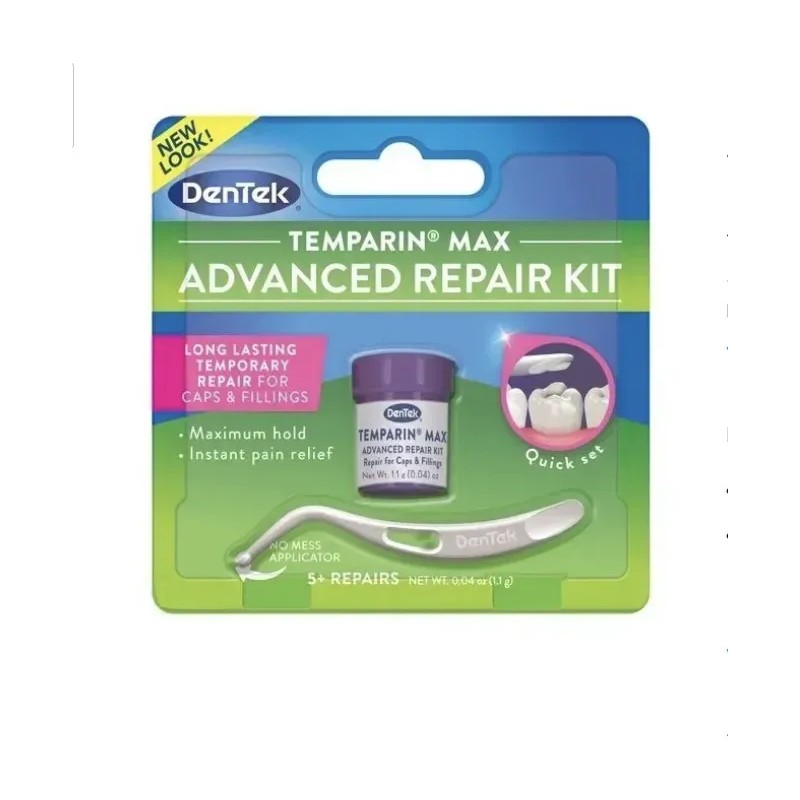 Dentek Maximum Hold Reparador Dentadura Dientes Muelas Pasta