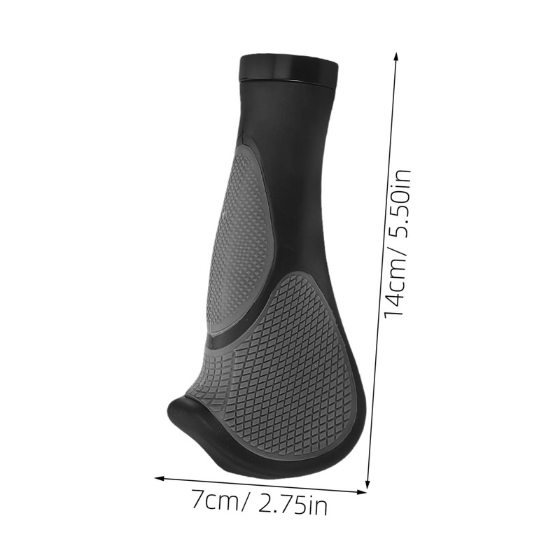 Sosoport 4pcs Non Slip Bike Handlebar Grips for Mountain Bullhorn