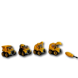 Juguete Camión Constructor para Armar y Desarmar (Incluye Desarmador)