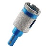Dry Diamond Core Drill Bit,BRSCHNITT 1 inch Diamond Finger milling