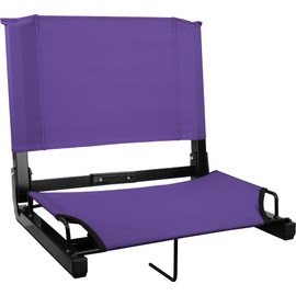 Sports Unlimited Stadium Chair, Stadium Seats with Back Support, Bleacher Chairs with Back and Cushion