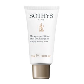 SOTHYS Purifying Two Clay Mask|Salicylic Acid Face Mask for Women | Green Clay Cream | Hydrating, Exfoliating and Pore Purifying | Combination to Oily Skin