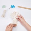 ORIGACH 3 Set DIY Angel Macrame Kit, Boho Macrame Angel