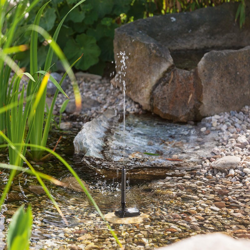 esotec Solar Single Pump Pond Pump Fountain 250 330 LED,