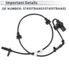 INFINAUTO ABS Wheel Speed Sensor Front Left ABS Sensor Anti-lock