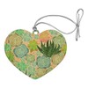 GRAPHICS & MORE Succulent Cactus Aloe Plants Pattern Heart Love