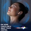 Wireless Earbuds, 2024 Bluetooth 5.4 Headphones HiFi Stereo, Wireless Earphones
