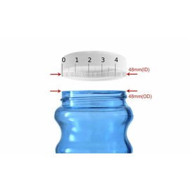 Unbranded 48mm Threaded Screw-On Caps for 3 and 5 Gallon Water Bottle Jugs (3 pk)