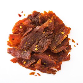 Perky Jerky Hot and Bothered Turkey Jerky, 2.2oz (Pack of 12) - Low Sodium - 10g Protein per Serving - Low Fat - 100% U.S. Sourced - Tender Texture