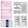 100 Days Money Saving Challenge Coin Envelope Budget Storage Book