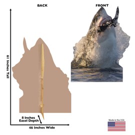 Cardboard People Great White Shark Life Size Cardboard Cutout Standup