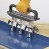 3-Station Sheet Metal Bender, 0-90° Bending Angle Roller Bender, Metal