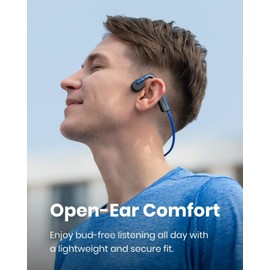 AfterShokz SHOKZ (AfterShokz OpenMove - Open-Ear Bluetooth Sport Headphones - Bone Condu...