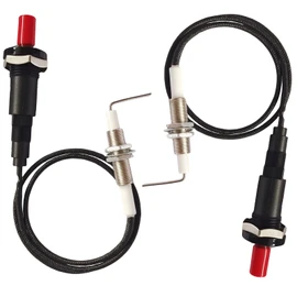 Piezo Spark Ignition, Propane Push Button Piezo Igniter Kit with Ceramic Electrode lgniter Fit for Gas Fireplace, Oven, Heater, Kitchen lgniter - 2 Pack