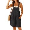 GRECERELLE Jumpsuits For Women Summer Short Overalls Casual Adjustable Loose