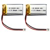 Octelect 2PCS 3.7V Lipo Battery 602035 380MAH Lithium Battery Smart