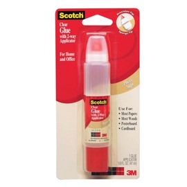 Scotch® Glue with 2-Way Applicator, 1.6 Oz, Clear