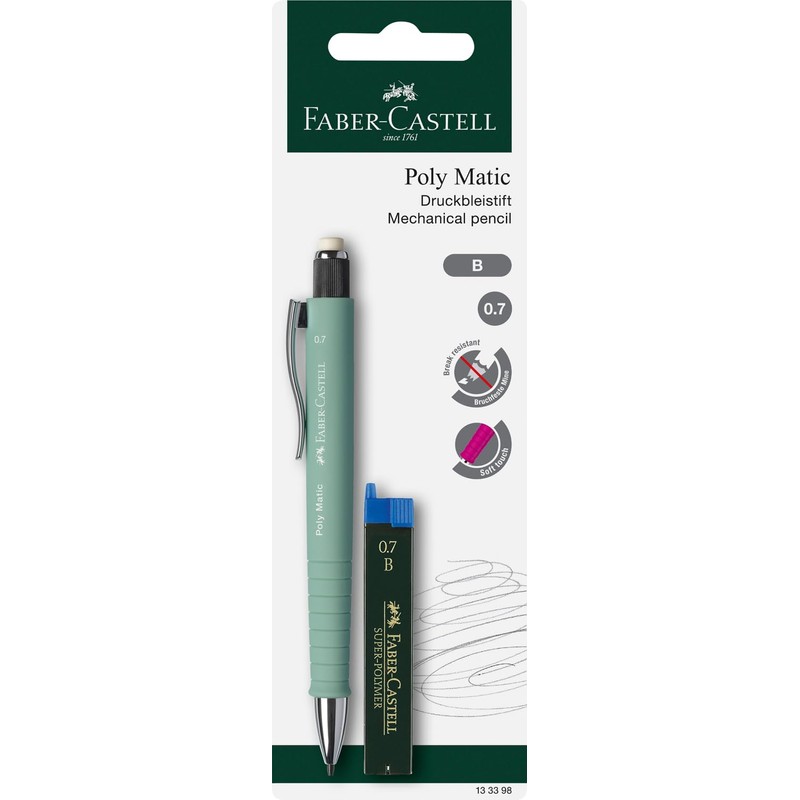 Faber-Castell Polymatic 0.7mm Mechanical Pencil - Assorted Colours